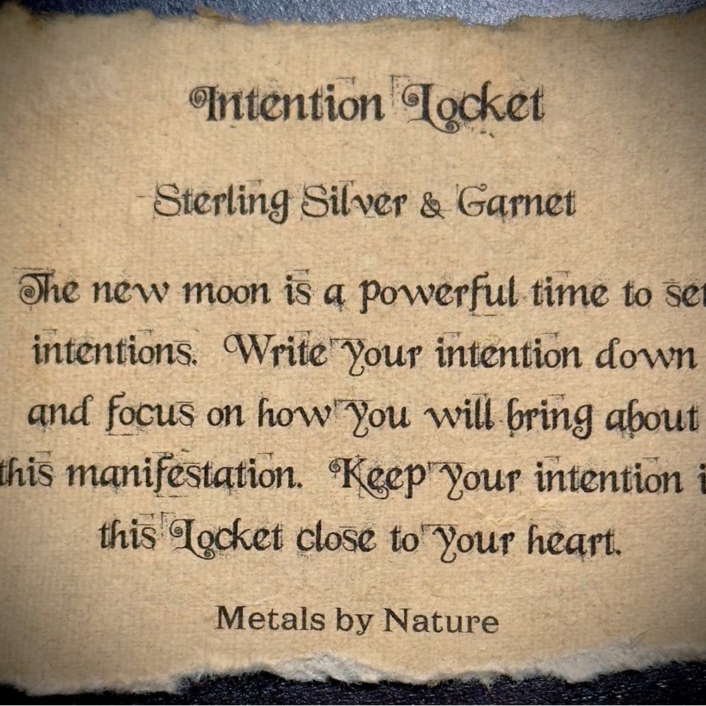 Intention Locket - Picture 8 of 8